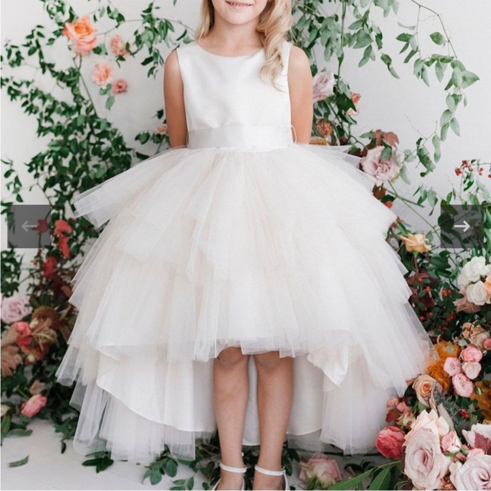 Girls high low dress